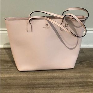 Kate Spade light pink tote purse